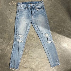 American Eagle distressed jeans